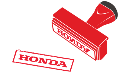 Honda Warranty Stamp