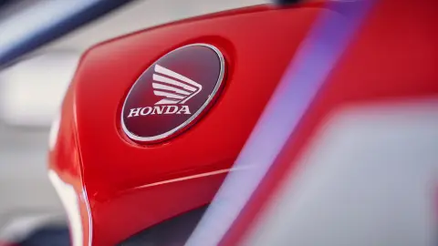 CBR600RR close-up details van Honda-logo
