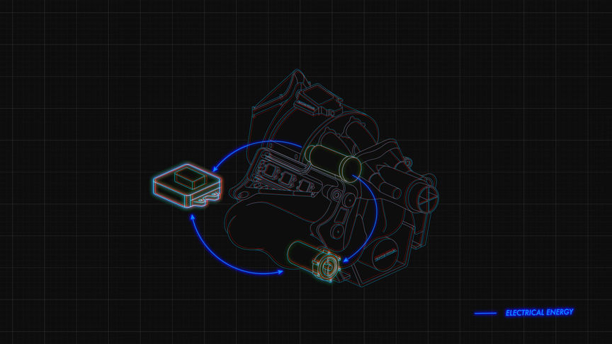 3D CAD van een Energy Store