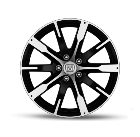 Close-up 18 inch Emerald lichtmetalen velg Honda CR-V. 