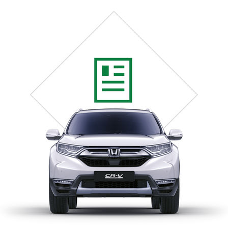 Icoon brochure Honda CR-V Hybrid.