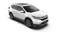 Driekwart vooraanzicht Honda CR-V