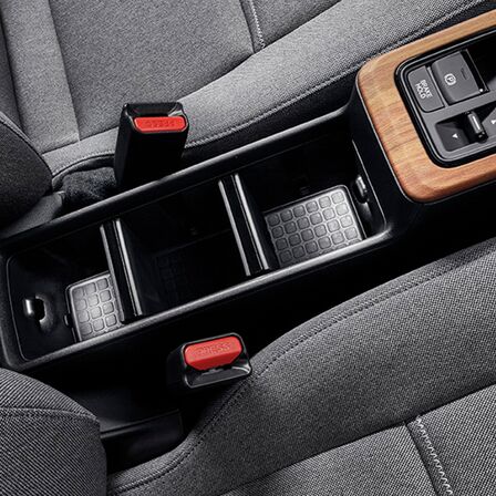 Close-up van de middenconsole