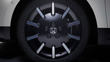 Close-up wiel van Honda e.
