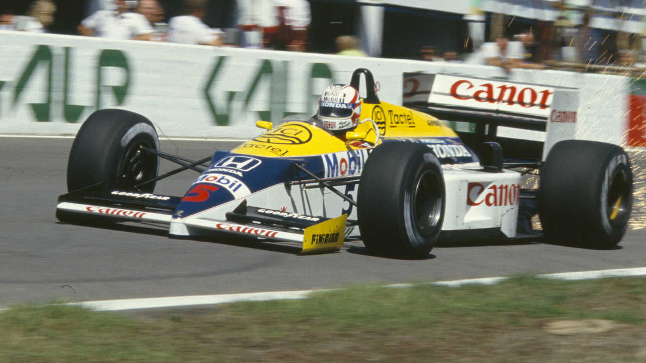 Keke Rosberg won de Dallas Grand Prix in de Verenigde Staten in een Williams wagen met een Honda motor.