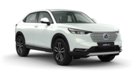 Driekwart vooraanzicht van Honda HR-V