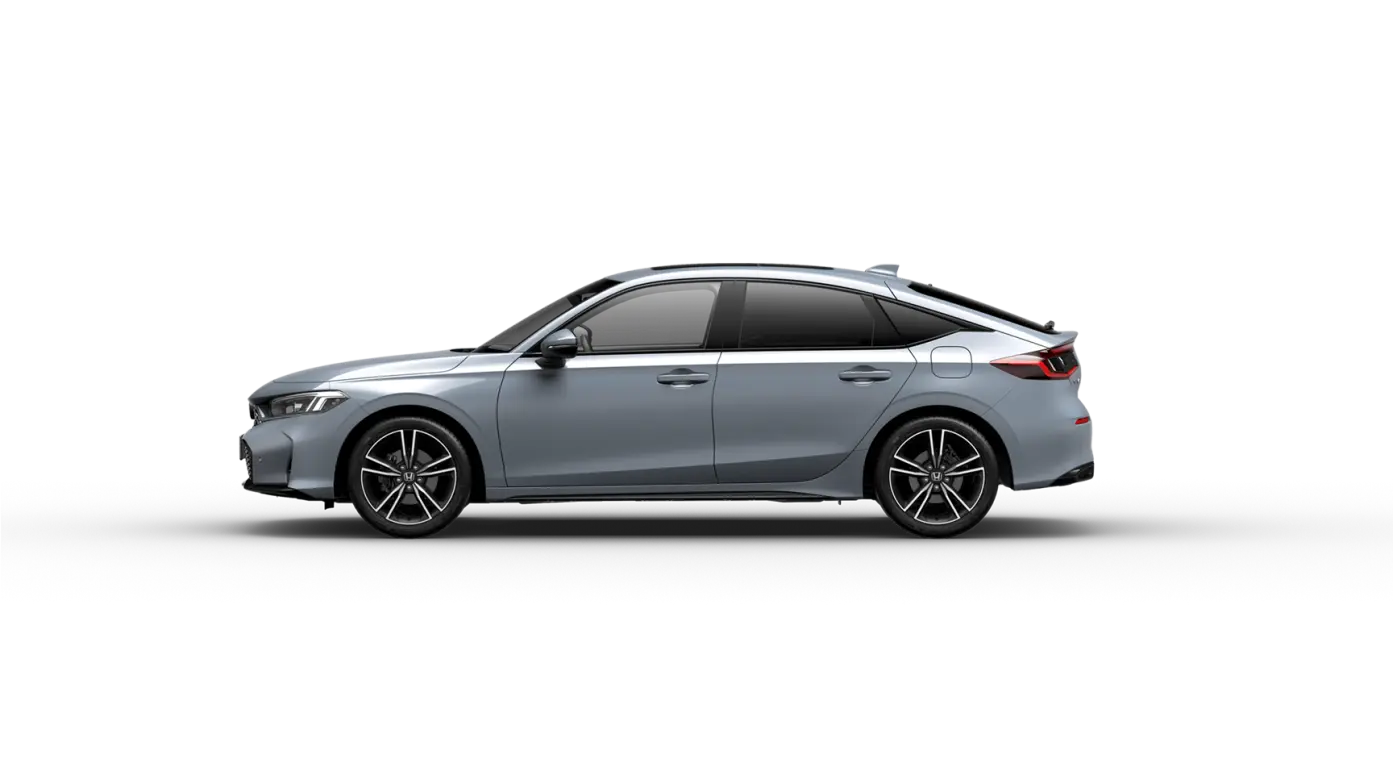 Zijaanzicht Honda Civic