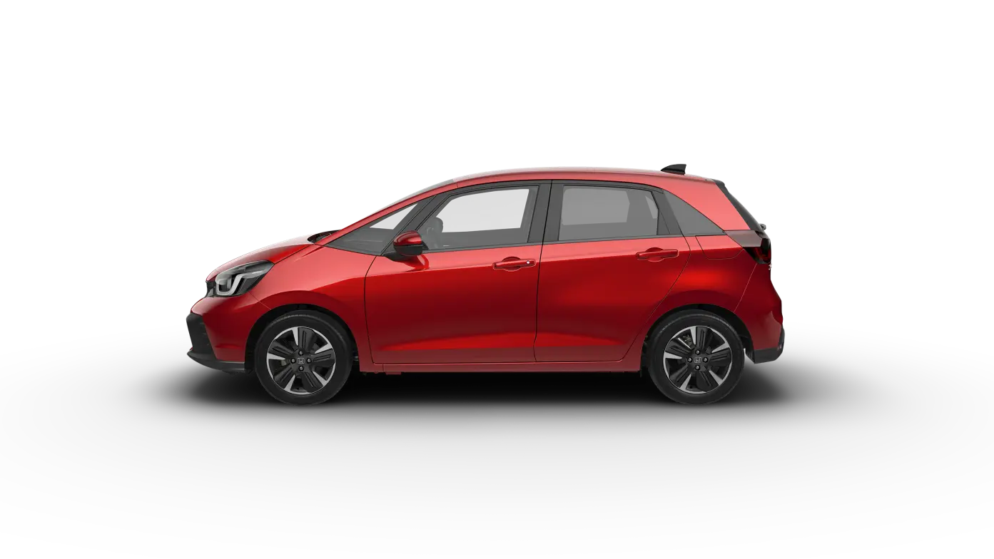 Zijaanzicht Honda Jazz
