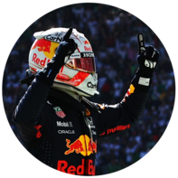 Max Verstappen viert feest