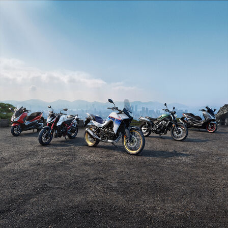 Aanbod motorfietsen Honda 2023