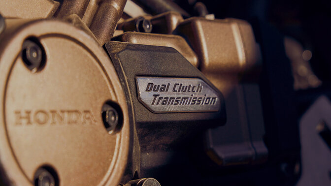 Close-up van Dual Clutch Transmission