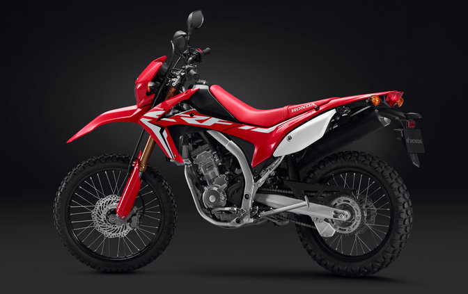 CRF250L linkerkant