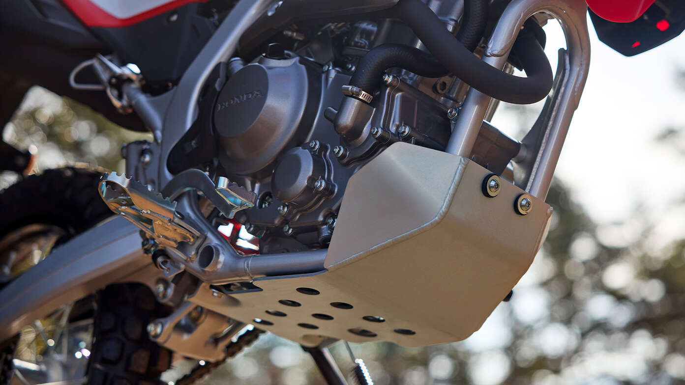 CRF300L Bodemplaat