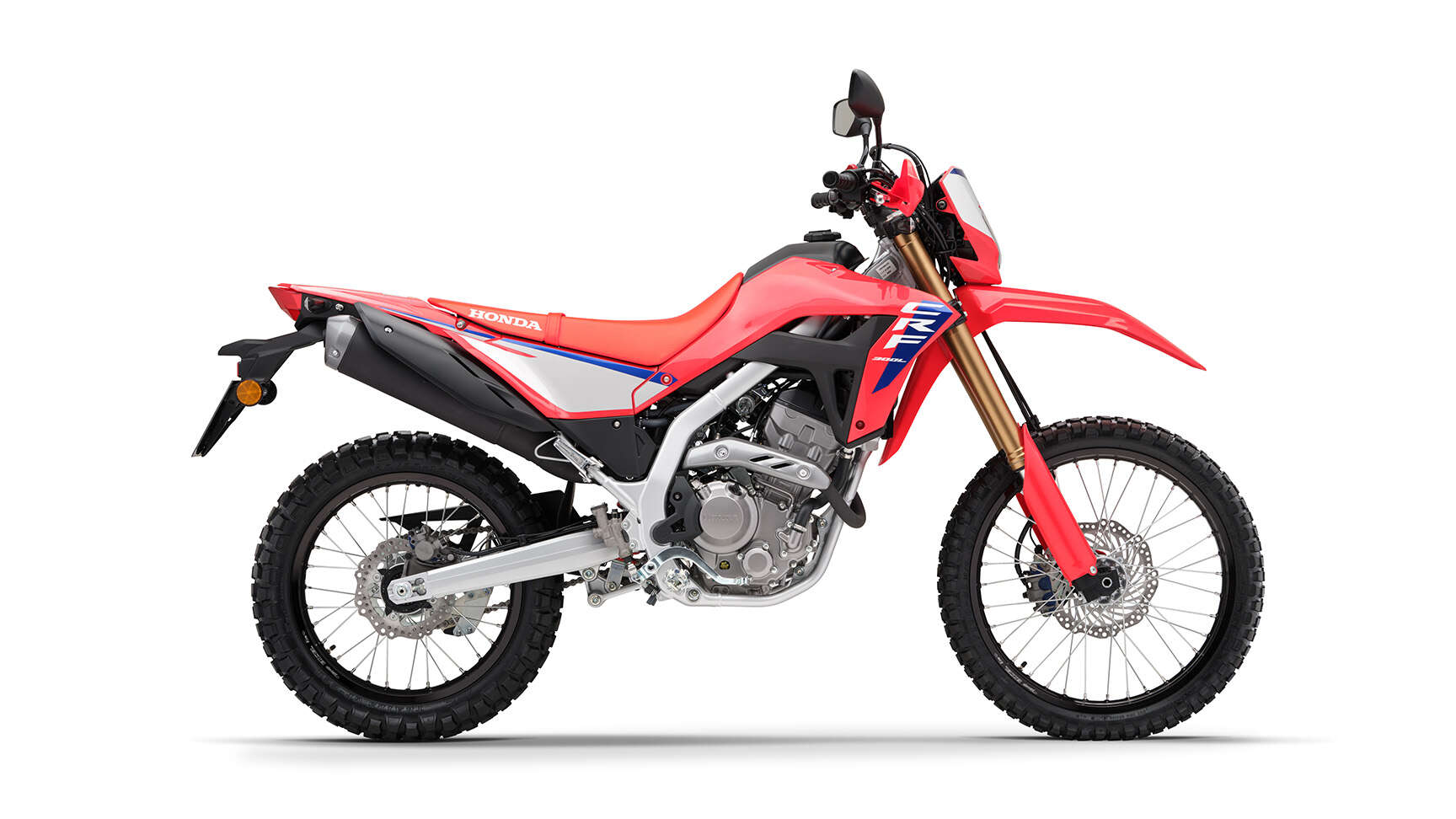 Zijaanzicht CRF300L