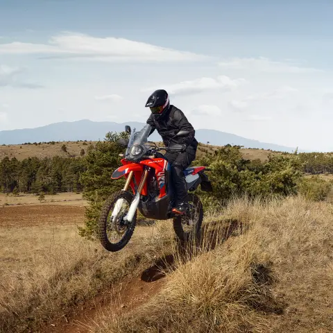 Honda CRF300L en CRF300 Rally motorfietsen.