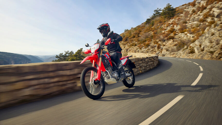Honda CRF300L en CRF300 Rally motorfietsen.