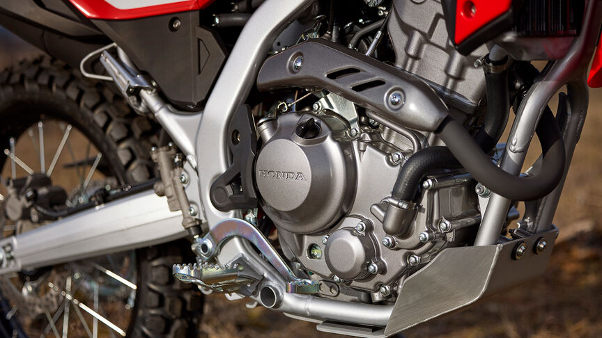 Honda CRF300L en CRF300 Rally motorfietsen.