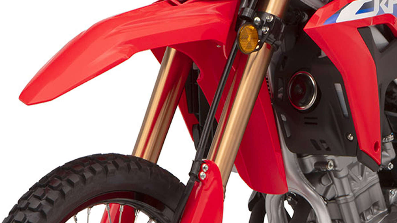 Honda CRF300L Flexibele ophangingsconfiguratie