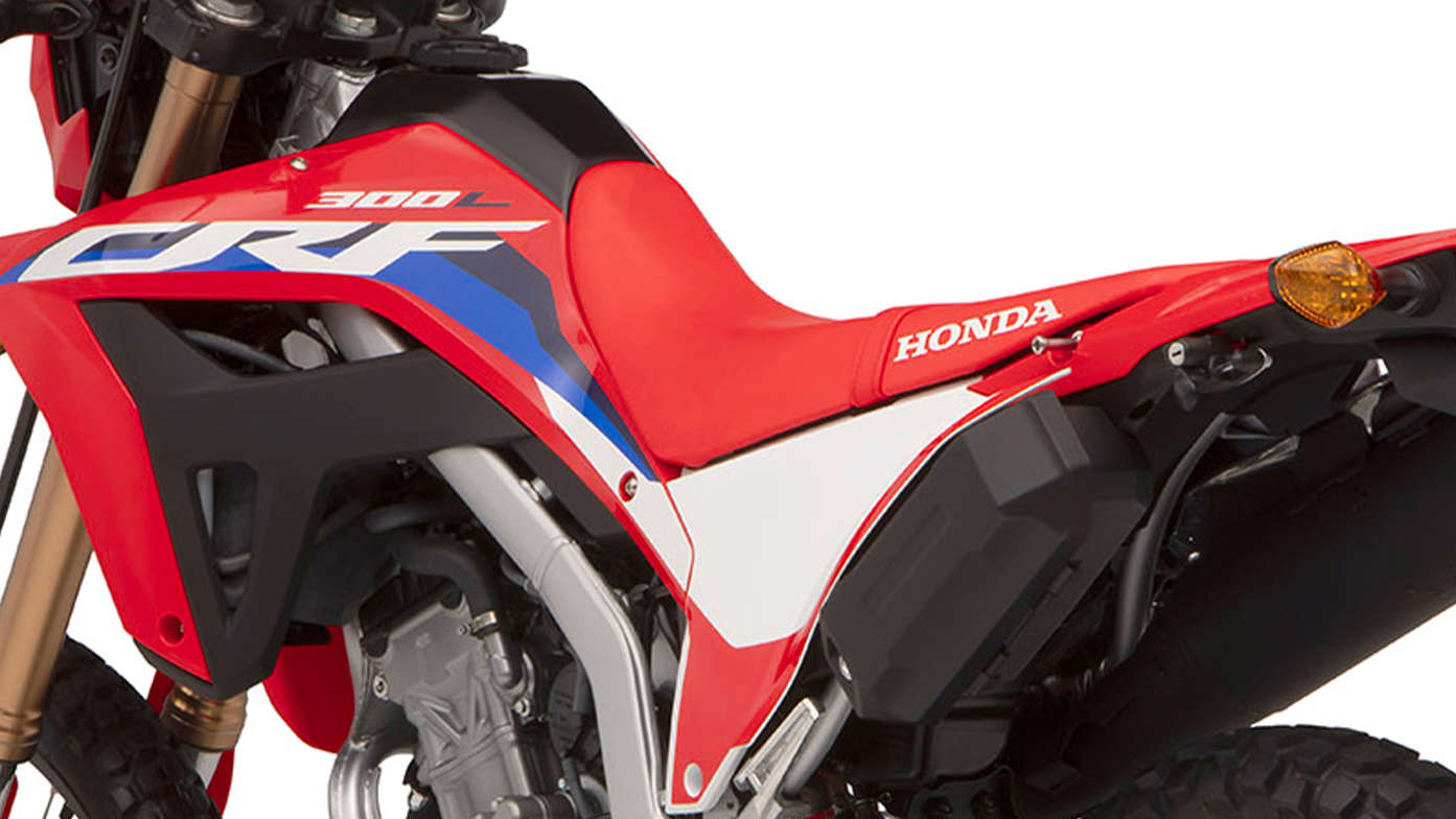 Honda CRF300L Slank, lichtgewicht koetswerk