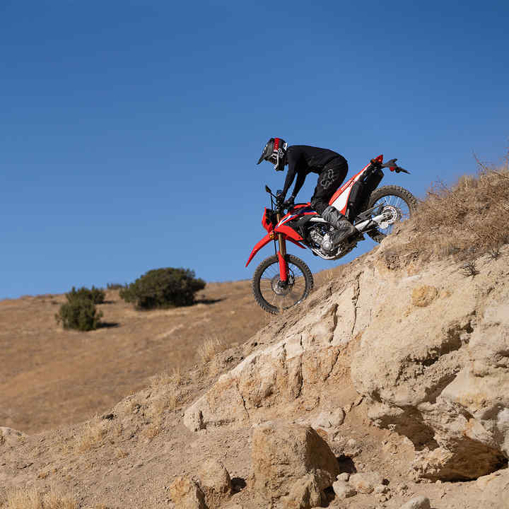 Honda CRF300L Klaar voor gebruik op én naast de weg