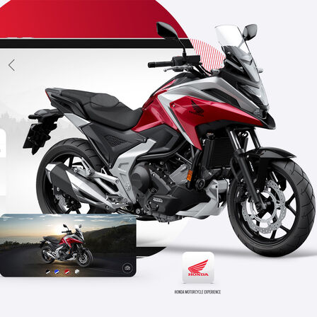 Honda Motorcycles Experience App met NC750X