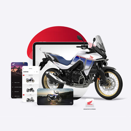 Honda Motorcycles Experience App met de XL750 Transalp