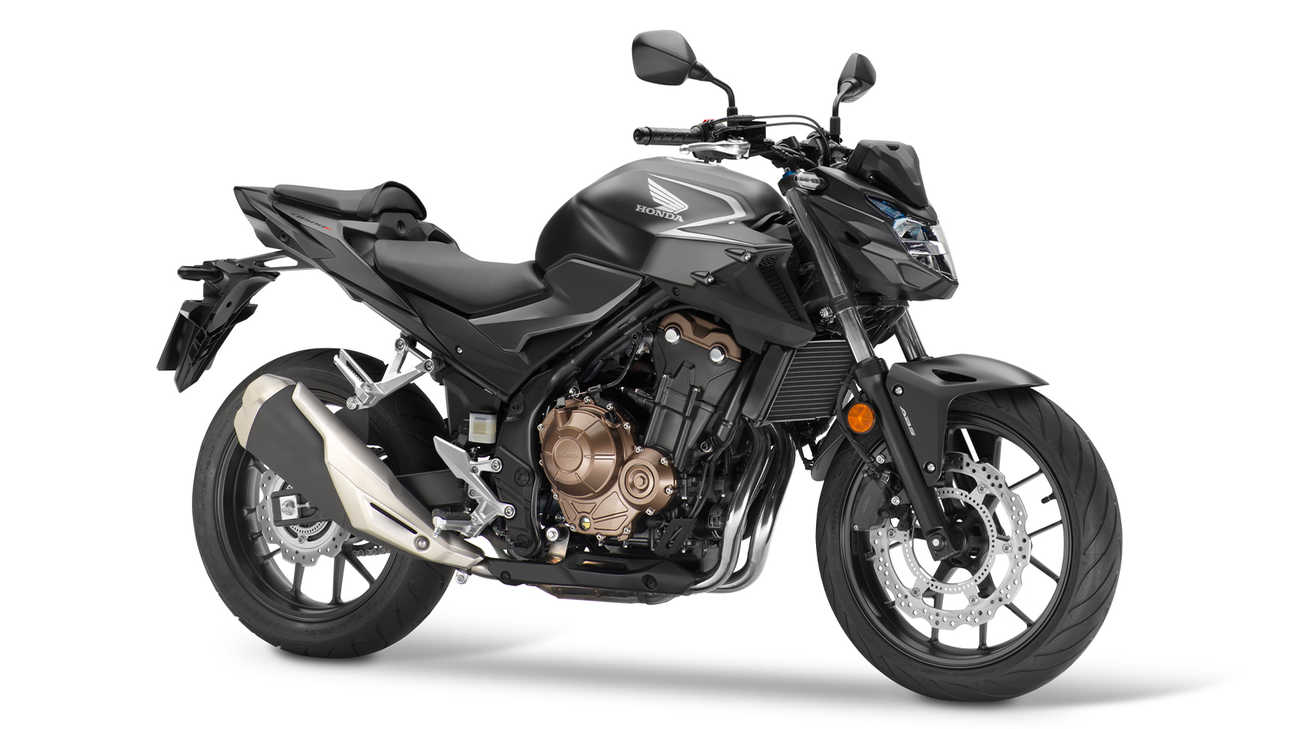 CB500F, rechterkant, studio