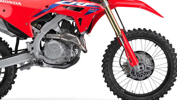 Honda CRF450R: koppel in lage toeren