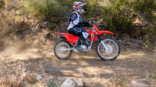 Honda CRF125F elektrische starter