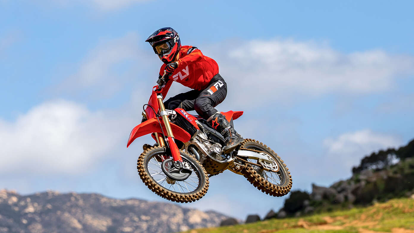 Dynamisch beeld 2025 CRF450R