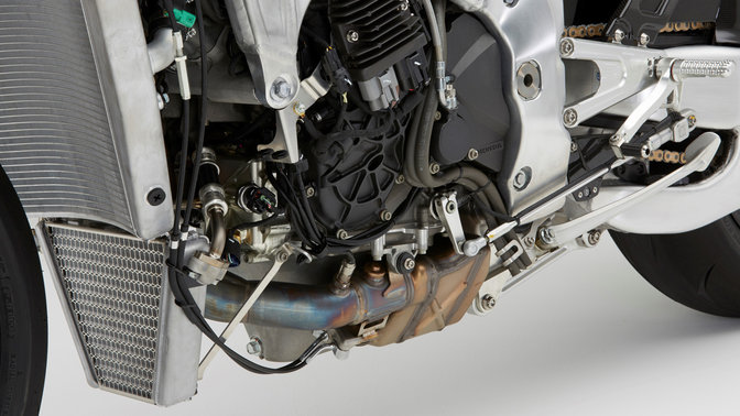 Close-up van RC213V-S