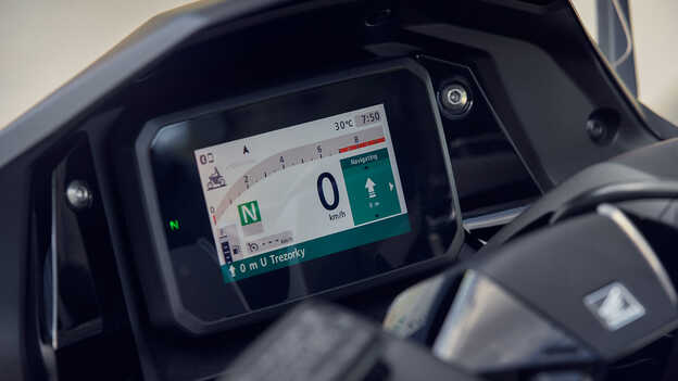 Geüpgraded 5-inch TFT-display