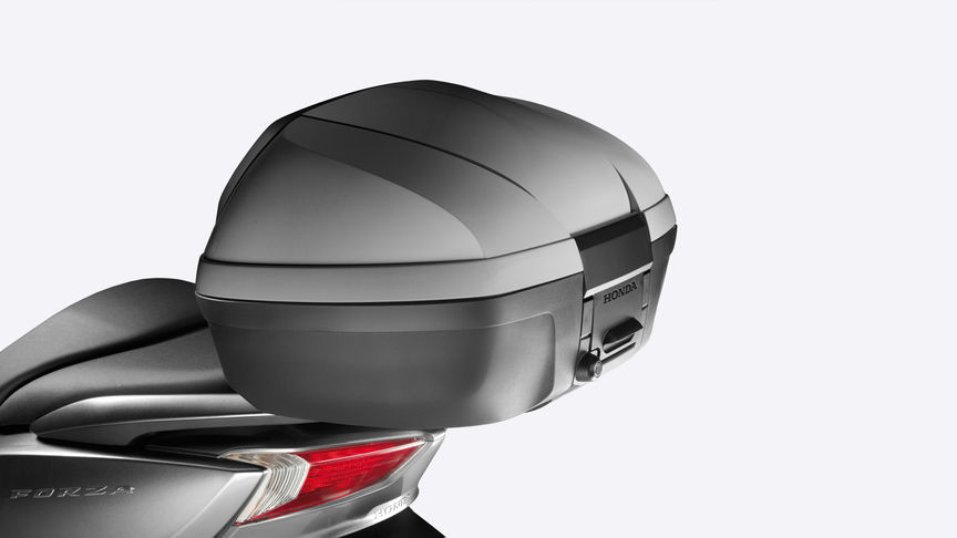 Honda topkoffer voor motorfiets.
