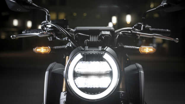 Verlichtingssysteem van de CB650R.