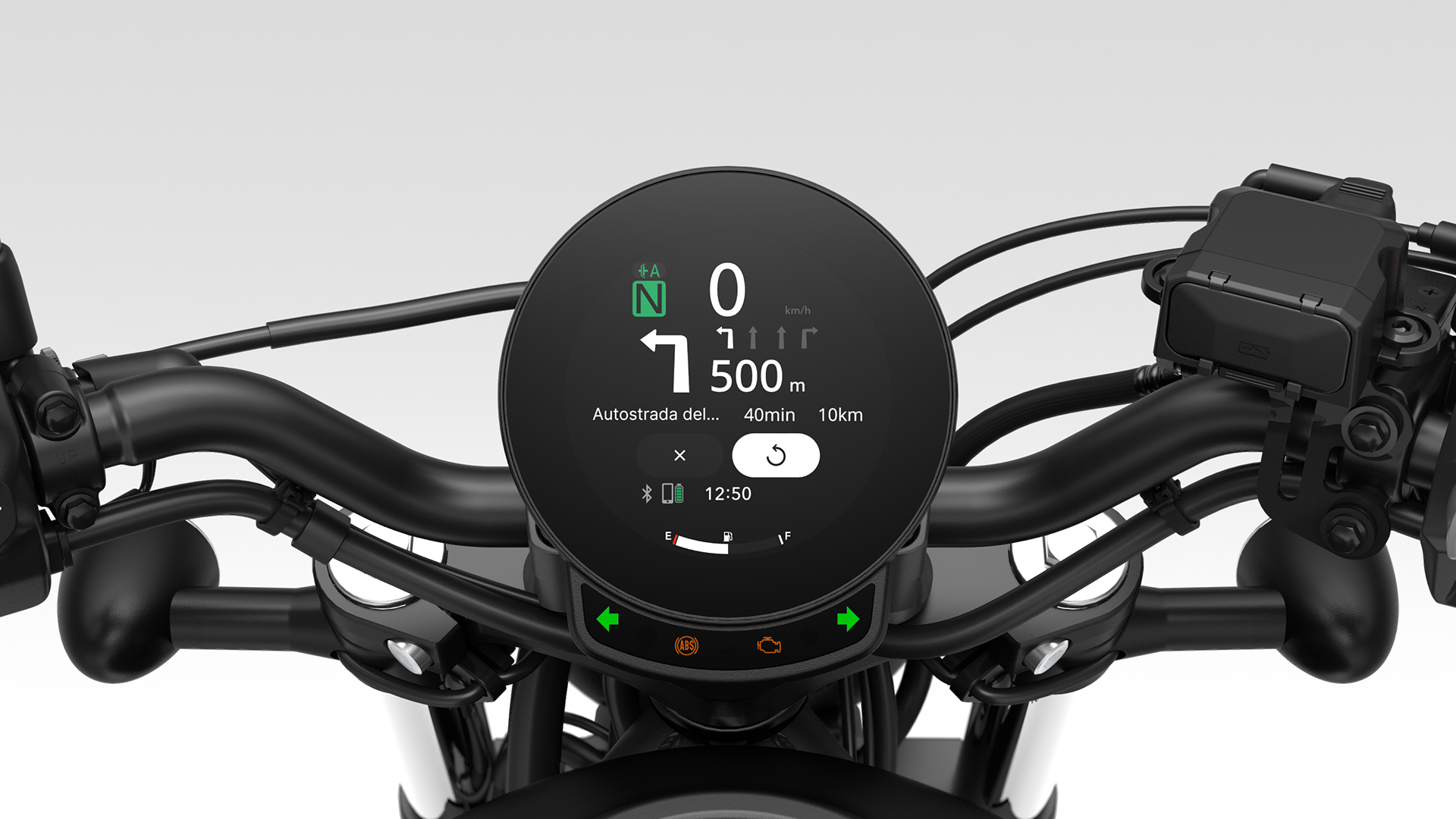 CMX500 Rebel close-up van de motor