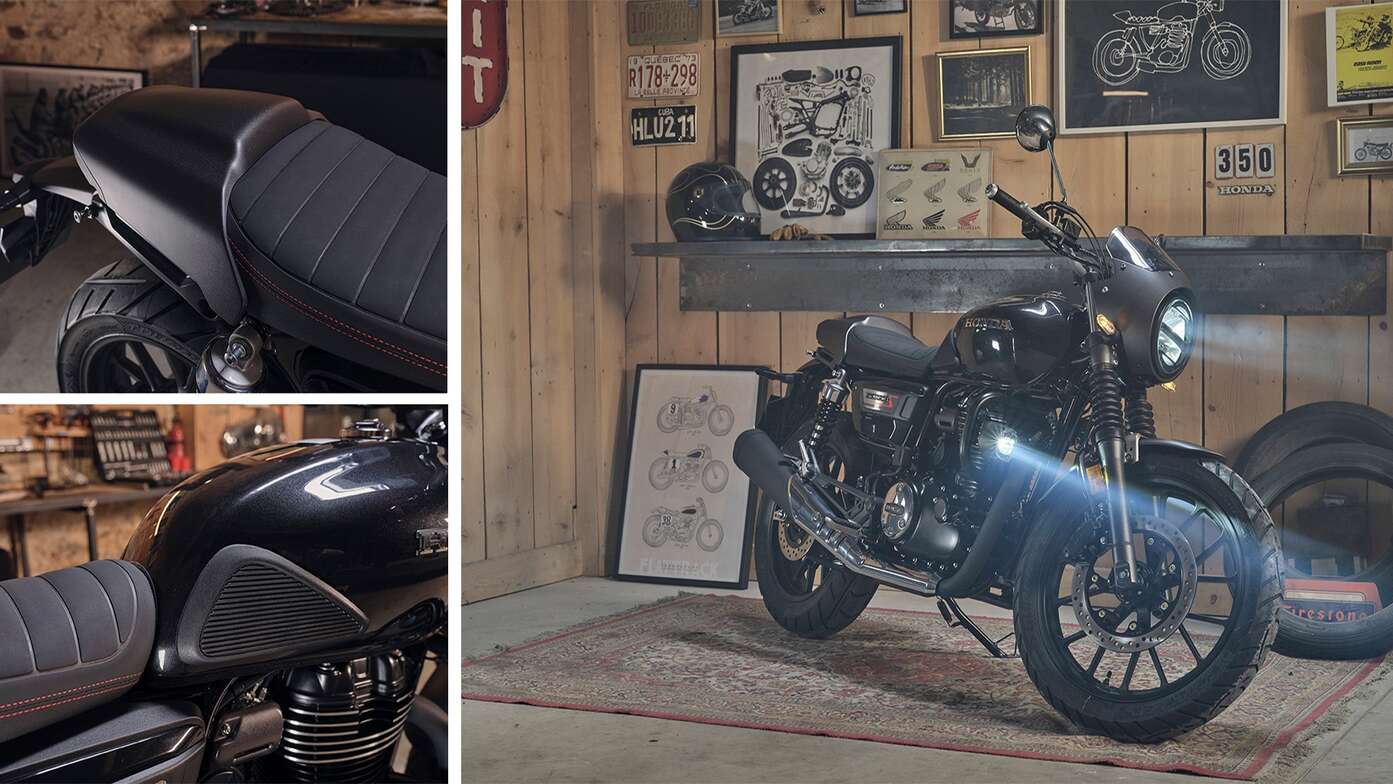 GB350S met Style Pack-accessoires