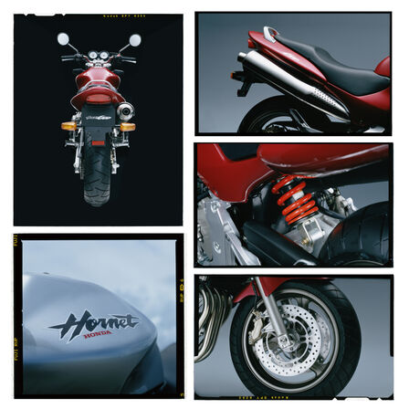 Beeldencollectie van de Honda Hornet 600.
