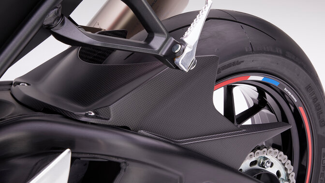 Honda CBR1000RR-R Fireblade, koolstofvezel achterspatbord