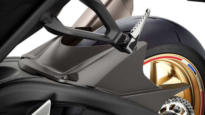 Honda CBR1000RR-R Fireblade SP met koolstofvezel achterspatbord