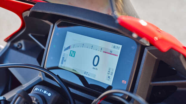 Honda CBR500R TFT-display
