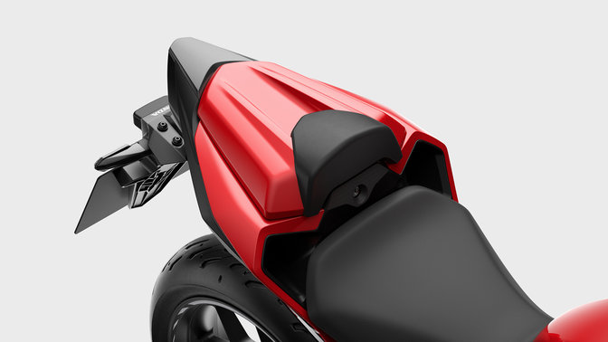 CBR500R Zadelkap voor passagierszit