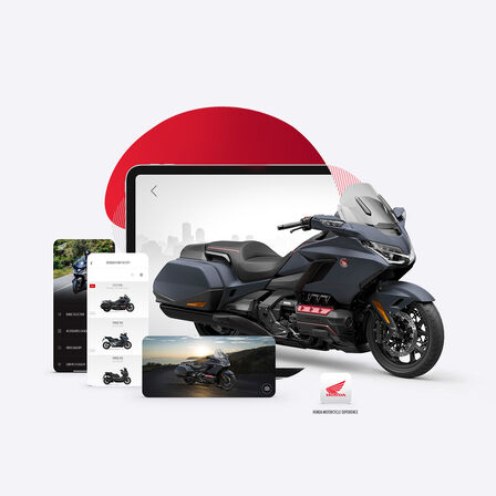 Bekijk de HONDA GL1800 Gold Wing in de app