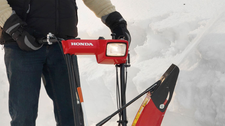 LED-verlichting Honda sneeuwfrees