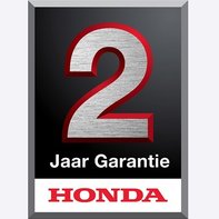 Honda compact tuinfrezen, logo voor 2 jaar garantie.